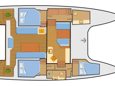 Catamaran rental with or without captain Nautitech Rogoznica