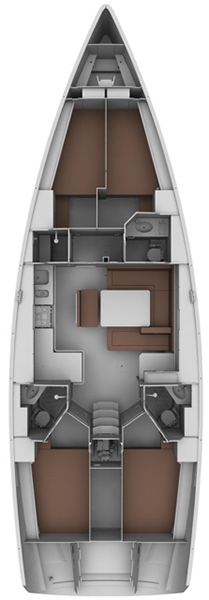 Bavaria Cruiser 45 charter bareboat or captained in  Lygia