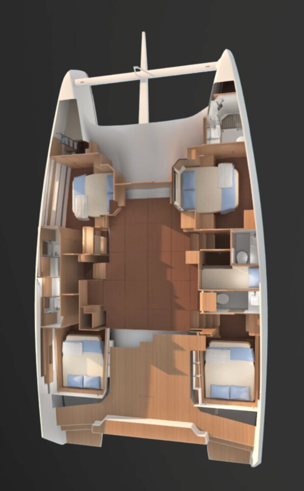 Boat rental Dufour Dufour Catamarans 48 Sail in Lefkáda on Samboat