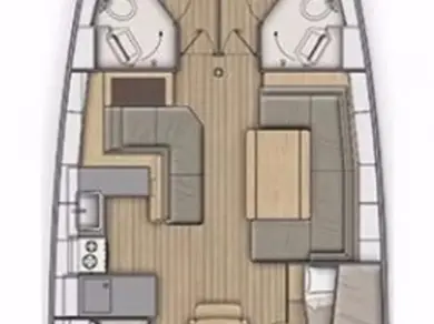 Boat rental Bénéteau Oceanis 51.1 in Lefkáda on Samboat