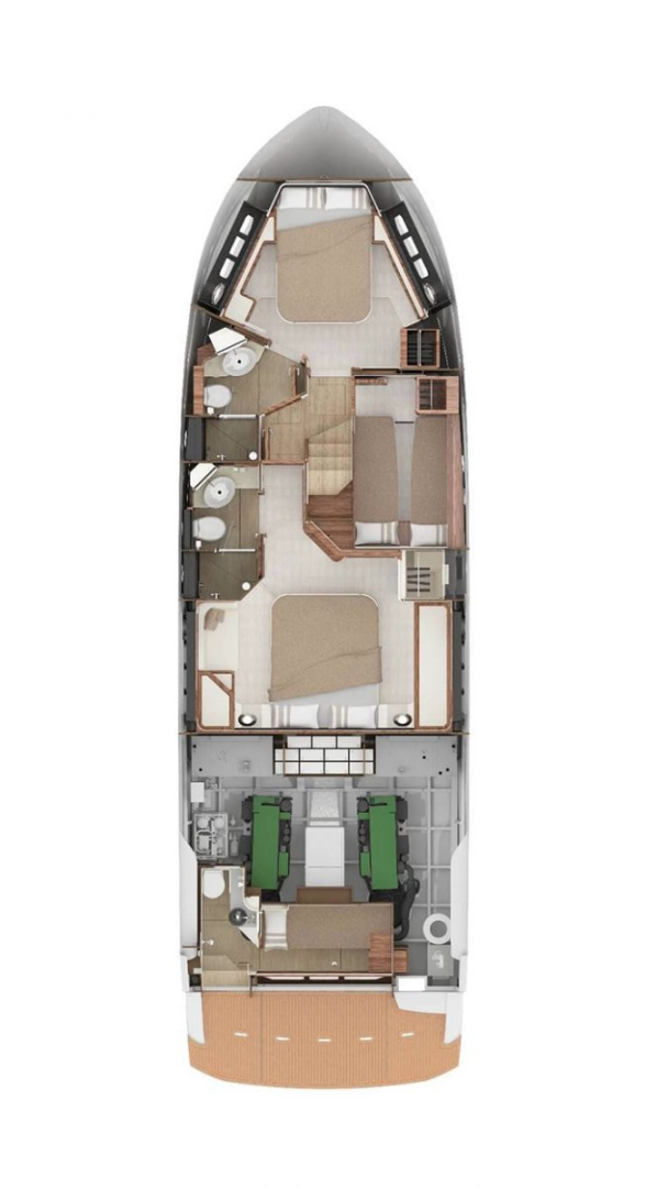 Absolute Yachts Absolute 50 Fly charter bareboat or captained in  Podstrana
