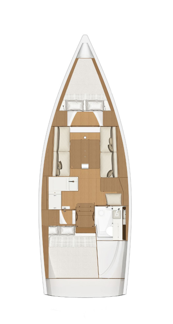 Yacht charter Primošten cheap Dufour 360 Grand Large