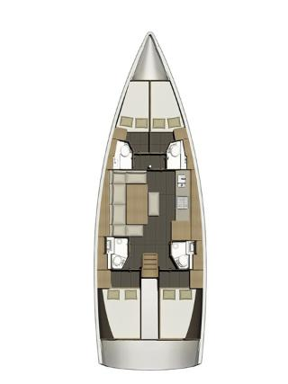 Sailboat rental with or without captain Dufour Primošten