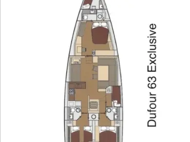 Yacht charter Primošten cheap Dufour 63 Exclusive