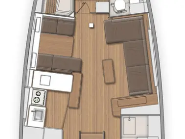 Sailboat rental in Primošten - Bénéteau First 53