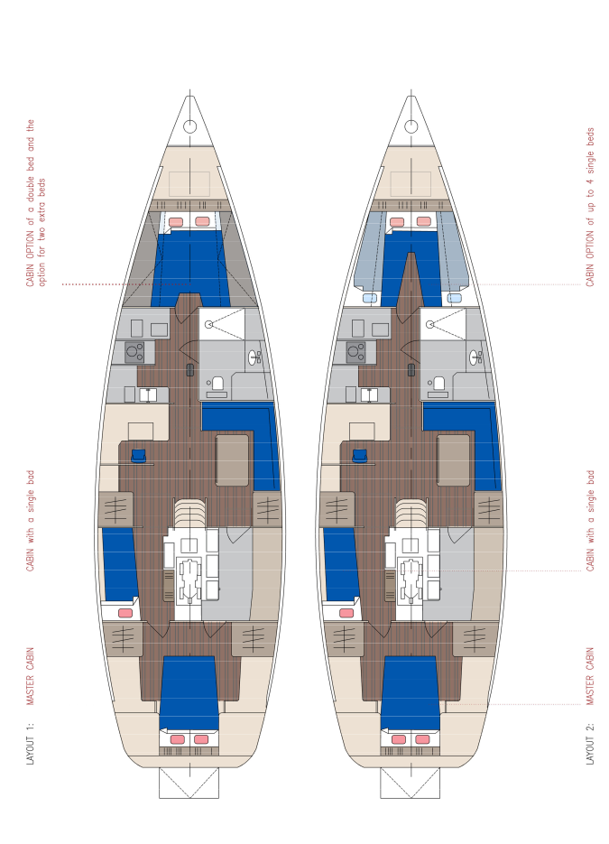 Sailboat rental in Punat - Aragosa Yachts Dolphin 50