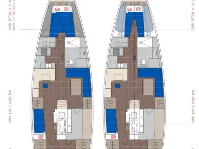 Sailboat rental in Punat - Aragosa Yachts Dolphin 50