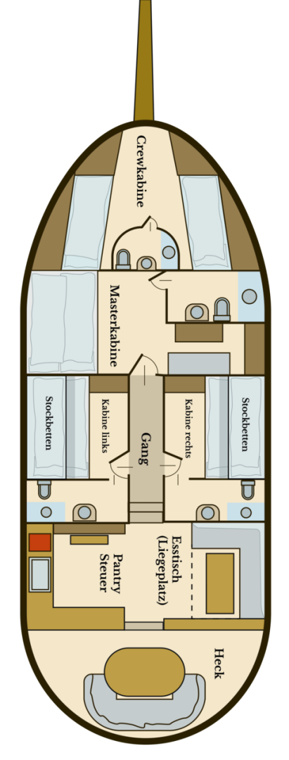 Yacht charter Pirovac cheap Larus - 3 + 1 cab.