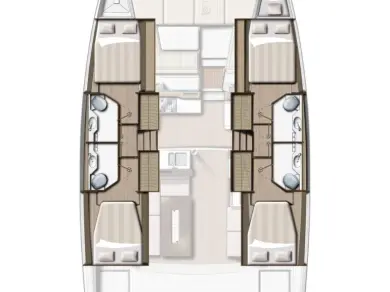 Catamaran rental in Biograd na Moru - Bali Bali 4.2