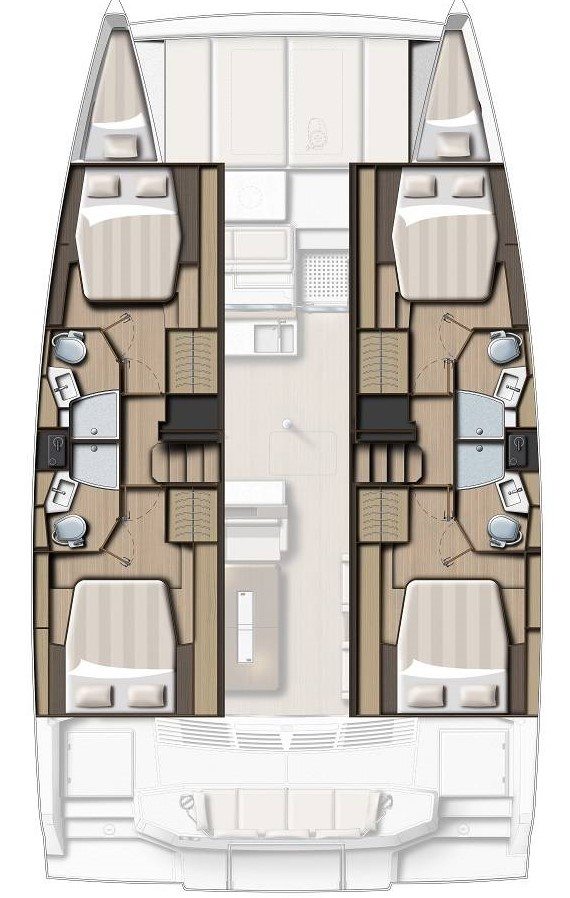 Bareboat Rental Catamaran Bali with a boat licence