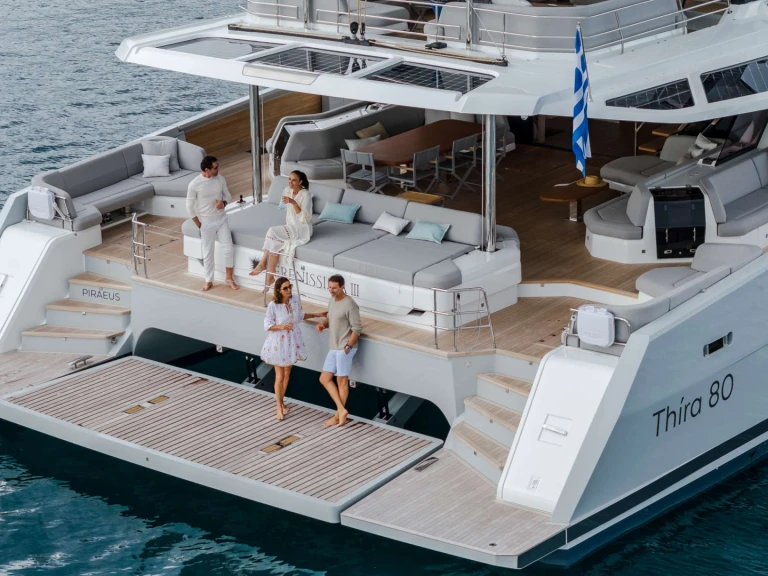 Fountaine Pajot SERENISSIMA III charter bareboat or captained in  Athens