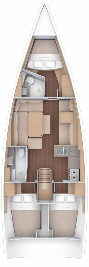 Yacht charter Trogir cheap Dufour 412 Grand Large