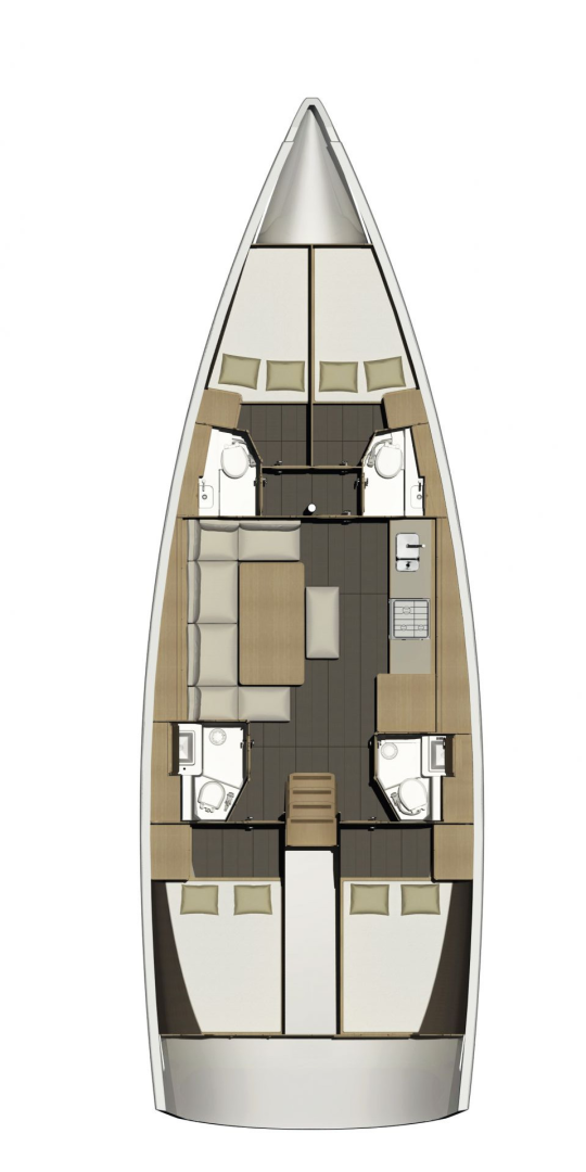 Rent a Dufour Dufour 460 Grand Large Biograd na Moru