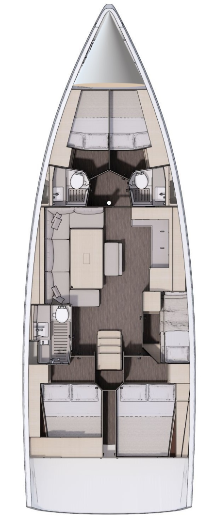Yacht charter Primošten cheap Dufour 470