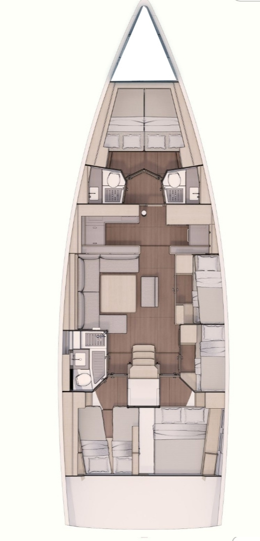 Dufour Dufour 530 in Vodice on SamBoat