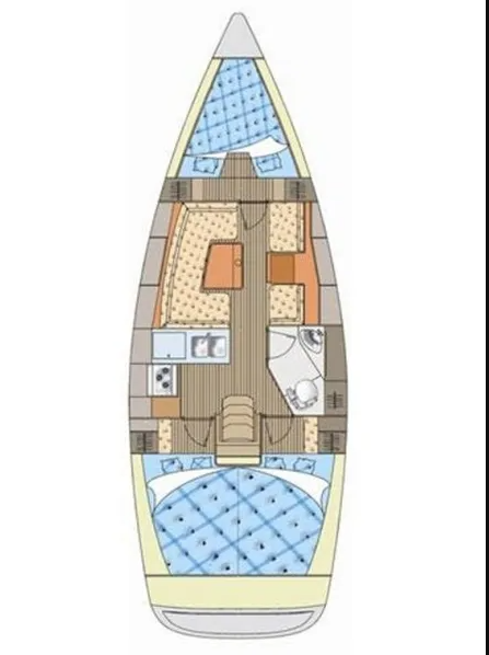 Boat rental Elan Impression 344 in Mali Lošinj on Samboat