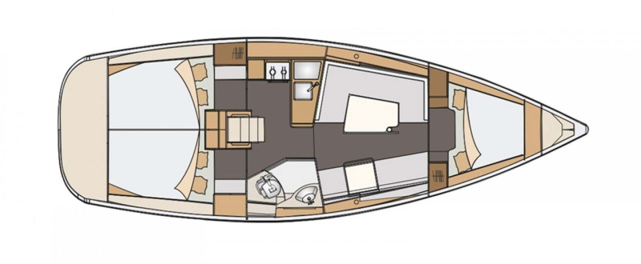 Boat rental Elan Impression 35 in Mali Lošinj on Samboat