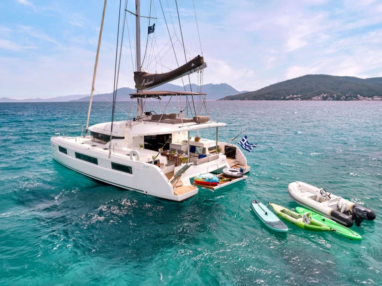 Lagoon ANDIAMO charter bareboat or captained in  Athens