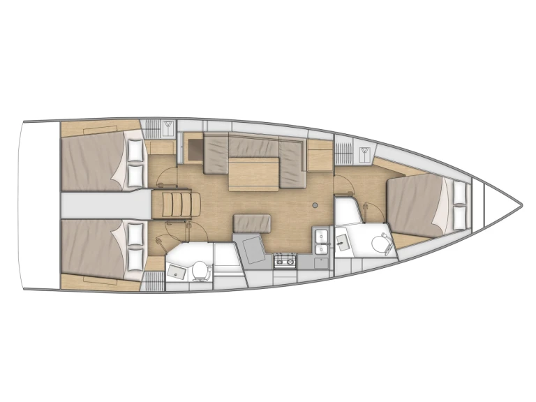Bénéteau Oceanis 40.1 charter bareboat or captained in  Pomer