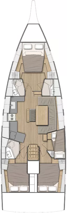 Sailboat rental with or without captain Bénéteau Primošten