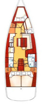 Sailboat rental with or without captain Bénéteau Alimos