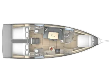 Sailboat rental with or without captain Dufour Pálairos