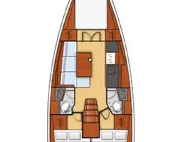 Yacht charter Pálairos cheap Oceanis 38.1
