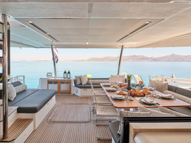 Luxury Yacht rental in Athens - Fountaine Pajot ChristAl MiO