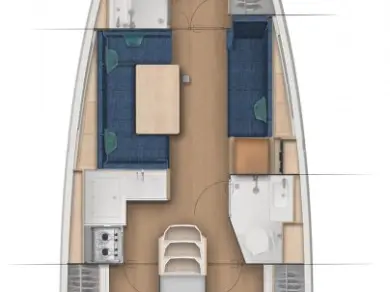 Boat rental Jeanneau Sun Odyssey 380 in Komolac on Samboat