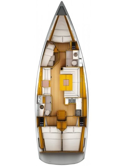 Bareboat Rental Sailboat Jeanneau with a boat licence