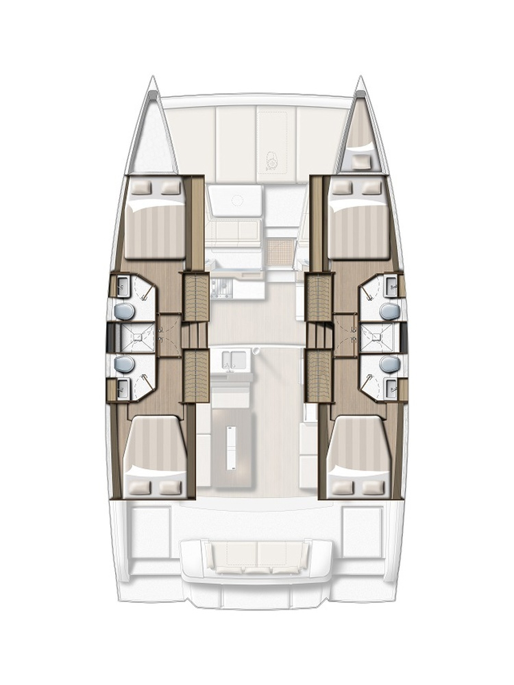 Bareboat Rental Catamaran Bali with a boat licence