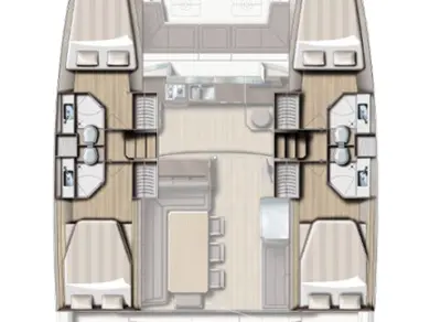 Catamaran for rent Biograd na Moru at the best price