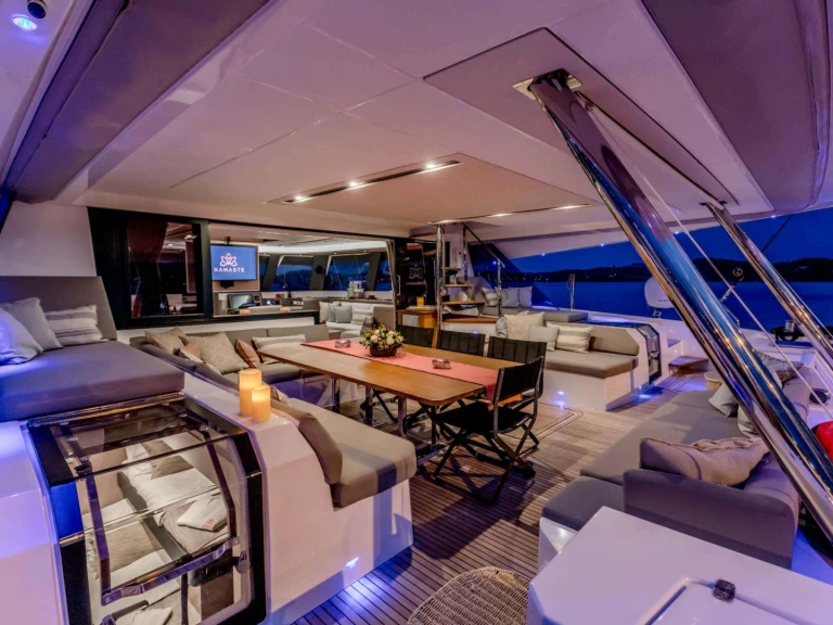 Fountaine Pajot NAMASTE (SAMANA) charter bareboat or captained in  Athens