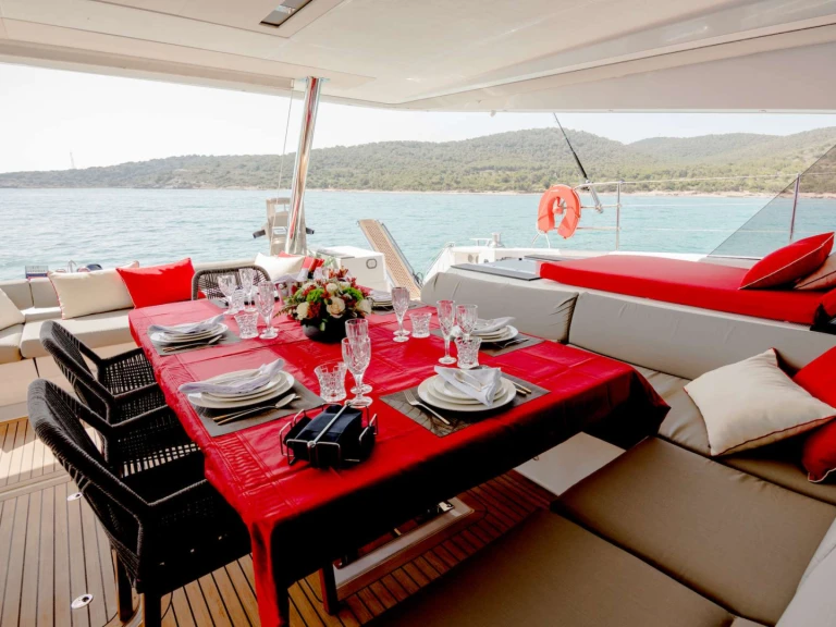 Fountaine Pajot ASTORIA charter bareboat or captained in  Athens