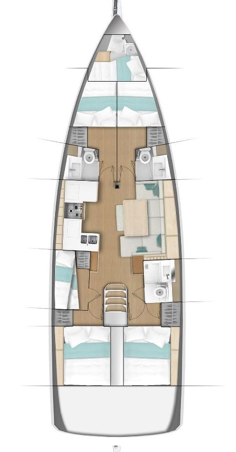 Rent a Jeanneau Sun Odyssey 490 Rogač