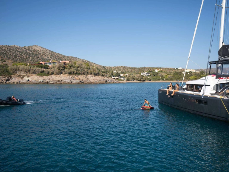 Lagoon NOMAD charter bareboat or captained in  Greece