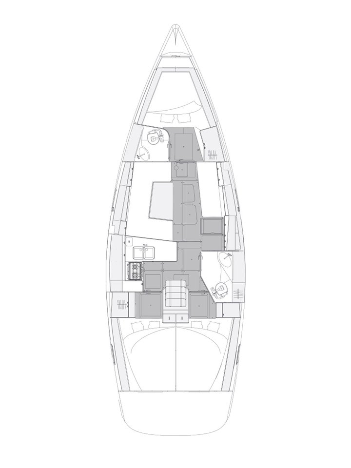 Elan Impression 40.1 charter bareboat or captained in  Šibenik