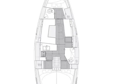Elan Impression 40.1 charter bareboat or captained in  Šibenik