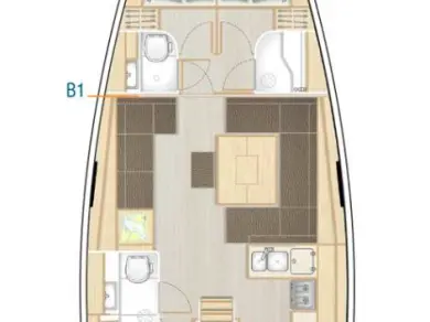Sailboat rental with or without captain Hanse Šibenik