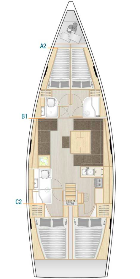 Sailboat for rent Šibenik at the best price