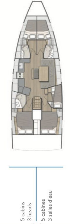 Boat rental Bénéteau Oceanis 46.1 in Göcek on Samboat