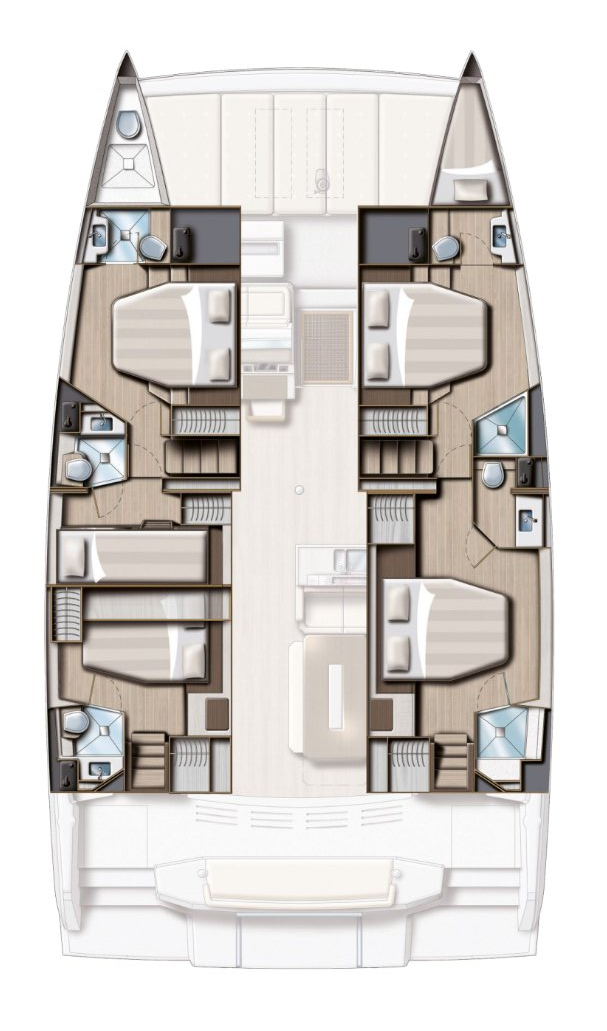 Bali Bali 4.8 charter bareboat or captained in  Fethiye