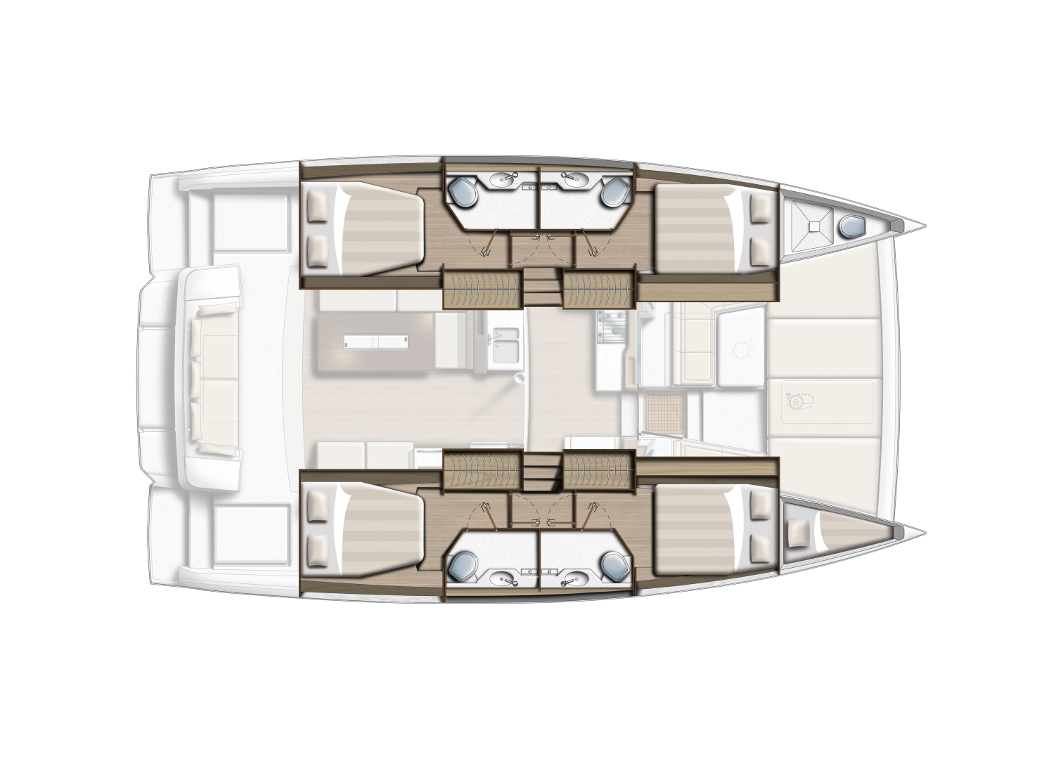 Catamaran for rent Pirovac at the best price