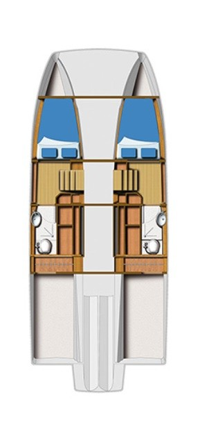 Motorboat rental in Le Marin - Aquila Aquila 36