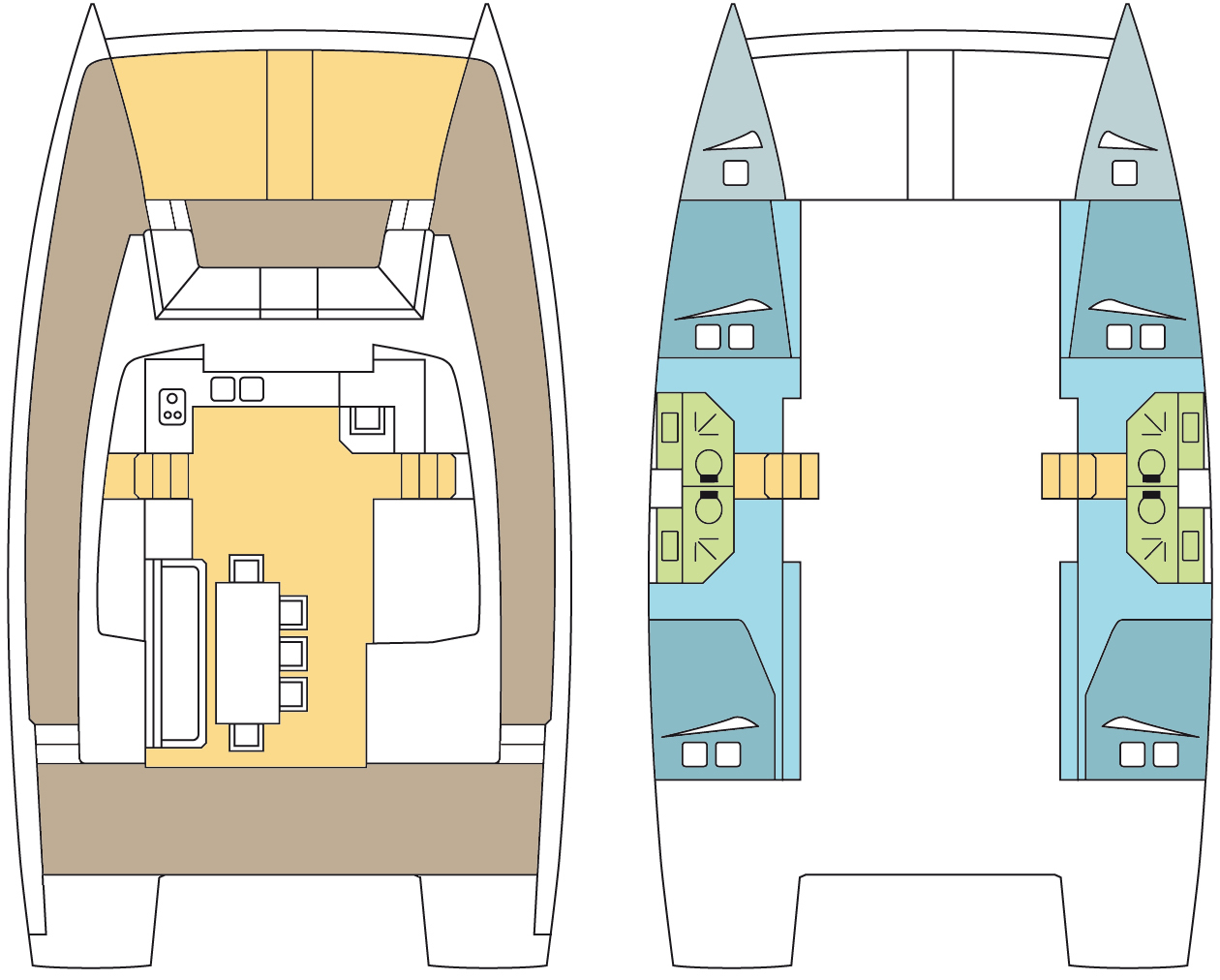 Bareboat Rental Catamaran Bali with a boat licence