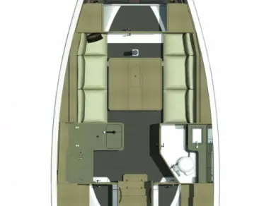 Bareboat Rental Sailboat Dufour with a boat licence