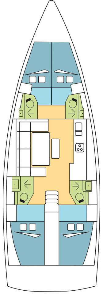 Yacht charter Alimos cheap Dufour 460 Grand Large