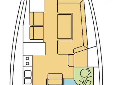 Sailboat rental in Parham Town - Bénéteau Oceanis 41.1