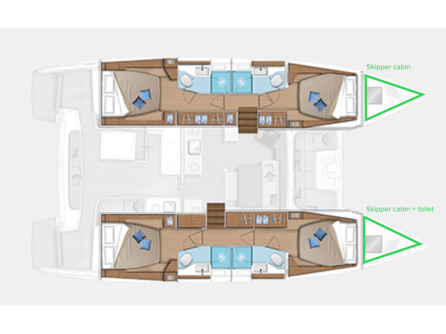 Catamaran for rent Kaštela at the best price
