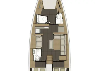 Sailboat rental with or without captain Dufour Primošten